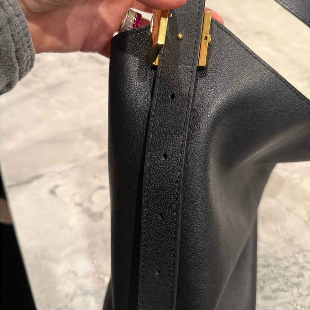 Louis Vuitton Low Key Black Hobo with Gold Hardware - Picture 3 of 12